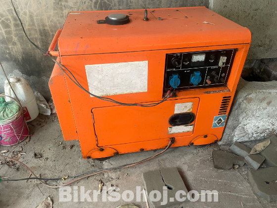 Used 5KW diesel generator for sale